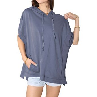 Women's Boyfriend Short-sleeve Hoodie