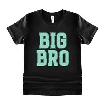 Big Bro Distressed Youth Short Sleeve Graphic Tee