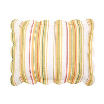 BrylaneHome 100% Cotton Florence Sham