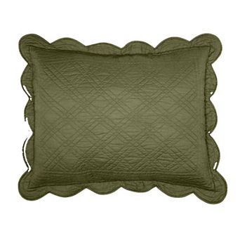 BrylaneHome 100% Cotton Florence Sham