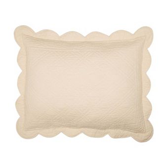 BrylaneHome 100% Cotton Florence Sham