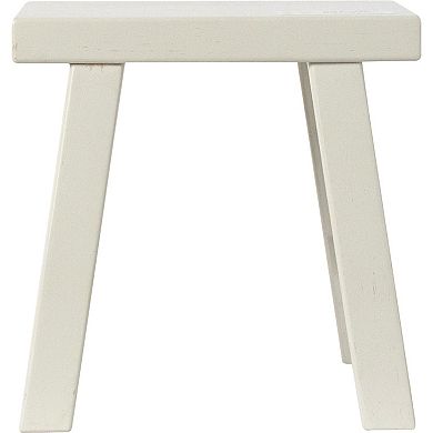 Nomad Home Wooden Stool with Footrest