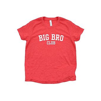 Big Bro Club Toddler Short Sleeve Graphic Tee