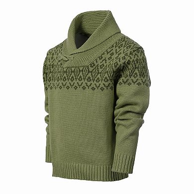Gioberti Kid's 100% Cotton Pullover Knitted Sweater With Toggle Button Closure