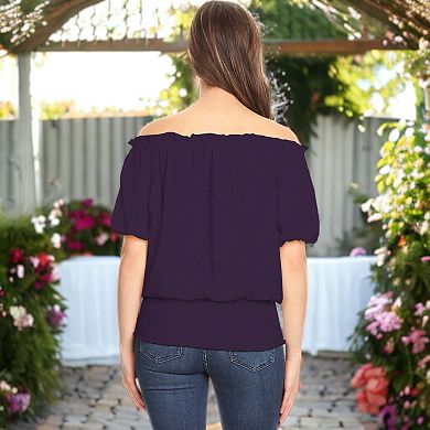 Women's Dainty Off Shoulder Blouse