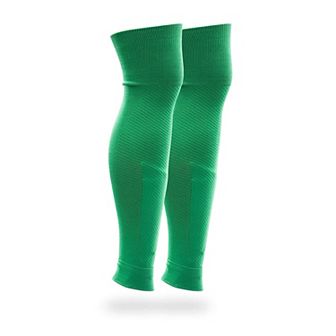 Soccer Footless Leg Sleeves Sock With Shin Guard Pocket No Shin Guards Included Sockapro