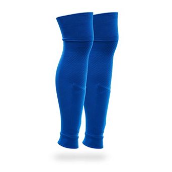 Soccer Footless Leg Sleeves Sock With Shin Guard Pocket No Shin Guards Included Sockapro