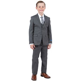 Perry Ellis Boy's Sharkskin 5 pc Suit