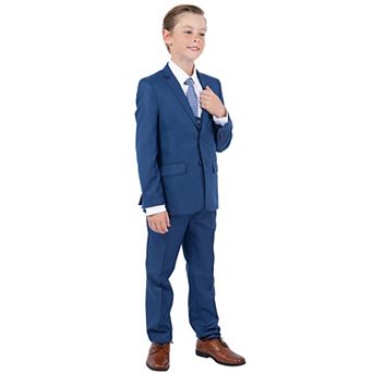 Perry Ellis Boy's Sharkskin 5 pc Suit