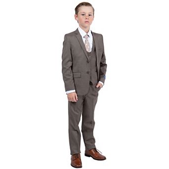 Perry Ellis Boy's Sharkskin 5 pc Suit