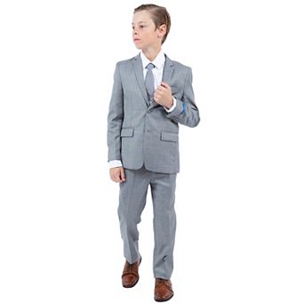 Perry Ellis Boy's Sharkskin 5 pc Suit