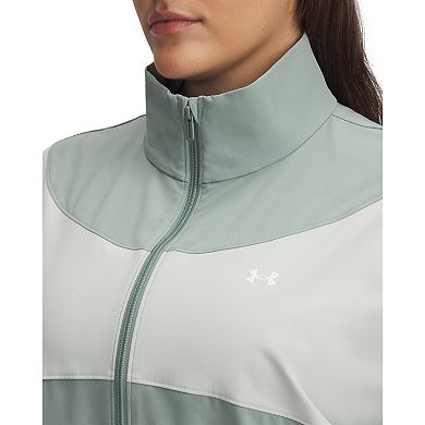 Plus Size Under Armour Rival Woven Jacket