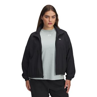 Plus Size Under Armour Rival Woven Jacket