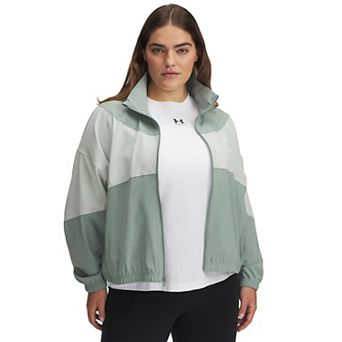 Plus Size Under Armour Rival Woven Jacket