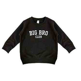 Big Bro Club Toddler Graphic Sweatshirt