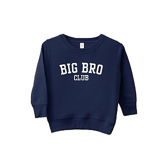 Big Bro Club Toddler Graphic Sweatshirt
