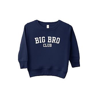 Big Bro Club Toddler Graphic Sweatshirt