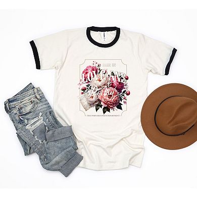 All's Fair Love And Poetry Ringer Tee