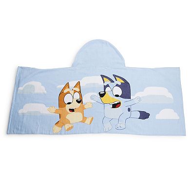 Hooded towel bluey high quality