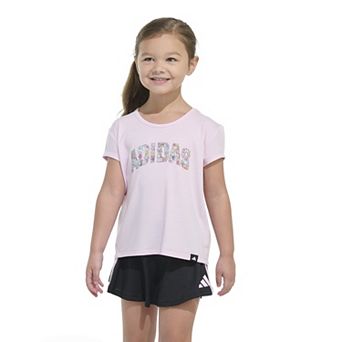 Baby & Toddler Girl adidas Graphic Tee & Flounce Skort Set