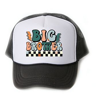 The Juniper Shop Big Brother Checkered Youth Foam Trucker Hat