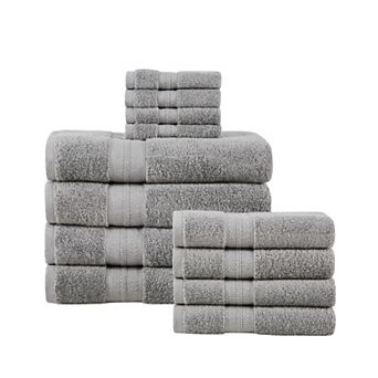 London Fog 12 pc Signature Solid Towel Set