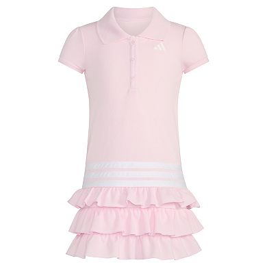 Girls 4-8 adidas Ruffle Polo Dress