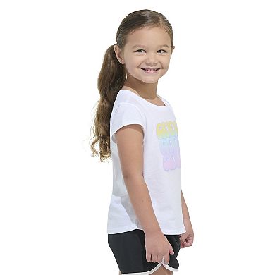 Girls 4-6 adidas Triple Logo Tee