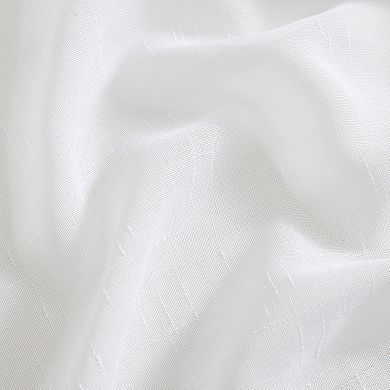 Elrene Home Fashions Carmen Sheer Extra Wide 114" Indoor/Outdoor Window Curtain