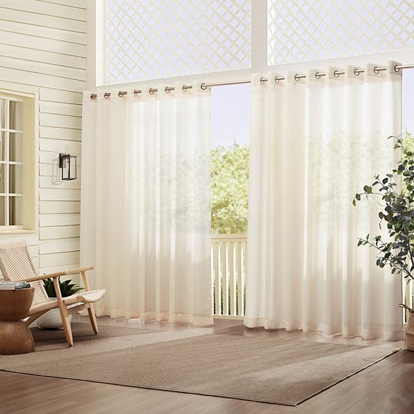 Elrene Home Fashions Carmen Sheer Ext...