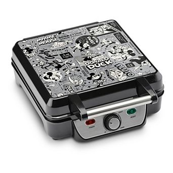 Disney's Mickey Mouse, Minnie Mouse, Donald Duck, Goofy, and Pluto Retro Designs Waffle Maker