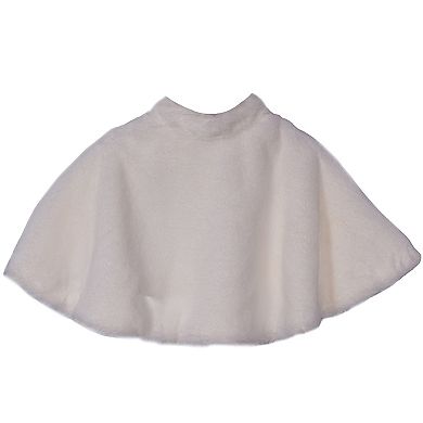 Baby & Toddler Girls Bonnie Jean Faux Fur Cape
