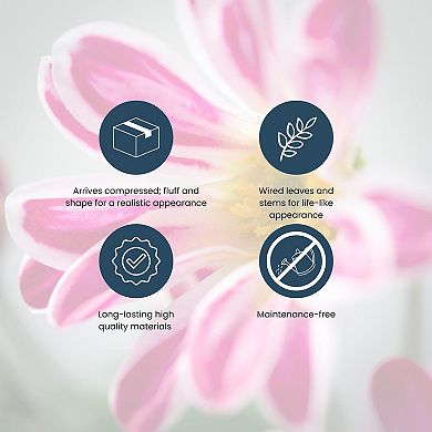 Sullivan's Magnolia Stem Artificial Flower Decor