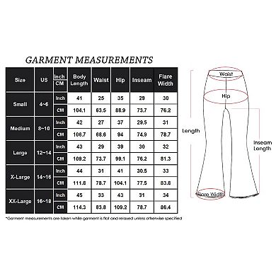 Women's Elastic Waist Distressed Flared Long Bell Bottom Denim Jeans