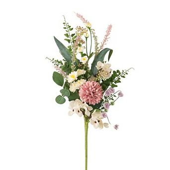 Sullivan's Mixed Flower Pick Artificial Flower Decor