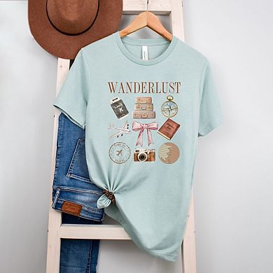Simply Sage Market Wanderlust Travel Collage Short Sleeve Tee