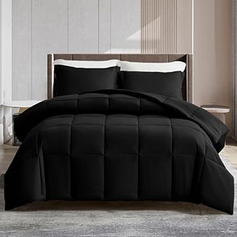 Lux Decor Collection Down Alternative Comforter All Season Soft Plush Microfiber Solid Comforters