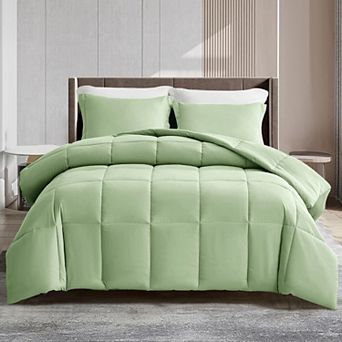 Lux Decor Collection Down Alternative Comforter All Season Soft Plush Microfiber Solid Comforters
