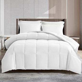 Lux Decor Collection Down Alternative Comforter All Season Soft Plush Microfiber Solid Comforters