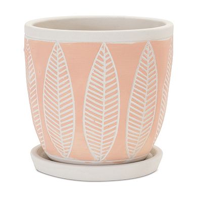 Pot with Saucer (Set of 2)