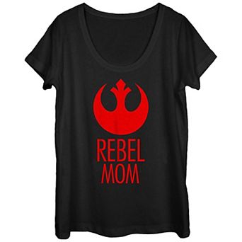 Women's Star Wars Rebel Mom Graphic Tee