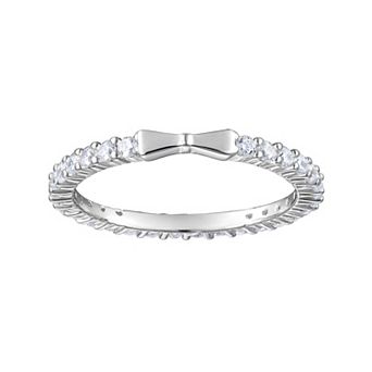 Junior Jewels Kids 14k Gold Over Silver Cubic Zirconia Bow Ring