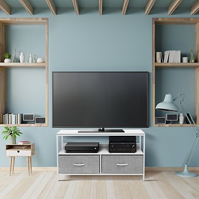 Sorbus Tv Stand Dresser With 2 Drawers - Bedroom, Living Room, & Dorm Furniture
