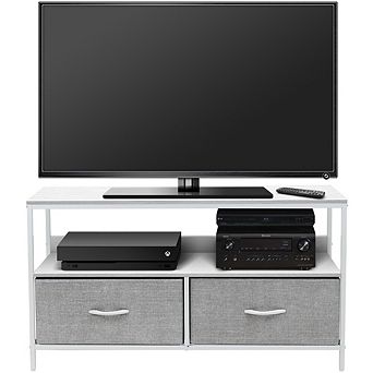 Sorbus Tv Stand Dresser With 2 Drawers - Bedroom, Living Room, & Dorm Furniture
