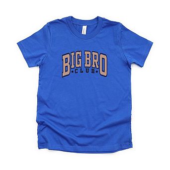 Big Bro Club Stars Toddler Short Sleeve Graphic Tee