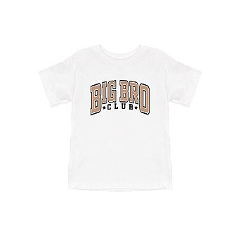 Big Bro Club Stars Toddler Short Sleeve Graphic Tee