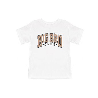 Big Bro Club Stars Toddler Short Sleeve Graphic Tee