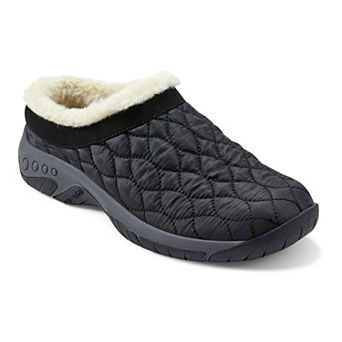 Easy Spirit Wimmy Faux-Fur Trim Women's Slip-On Mules