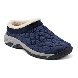 Easy Spirit Wimmy Faux-Fur Trim Women's Slip-On Mules