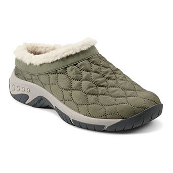 Easy Spirit Wimmy Faux-Fur Trim Women's Slip-On Mules